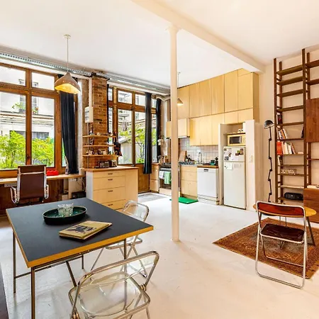 Guestready - Midcentury Maisonette In The 10th * باريس